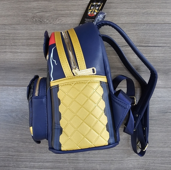 Loungefly Thor Love And Thunder Glow In The Dark Mini Backpack - Picture 3 of 5